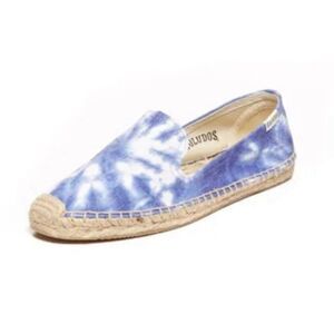 Soludos Espadrilles Size 9 - Purple White Tie Dye